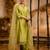 mehendi fancy viscose kurta set