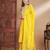 mustard fancy cotton silk kurta set