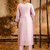 pink fancy viscose kurta set