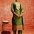 mehendi fancy cotton silk kurta set