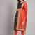 green fancy cotton silk kurta set