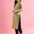 pear fancy silk blend kurta set