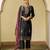 black fancy viscose kurta set