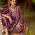 purple fancy viscose kurta set