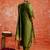 mehendi fancy cotton silk kurta set