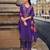 purple fancy viscose kurta set