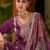 purple fancy viscose kurta set