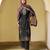 black fancy viscose kurta set