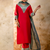 Rani viscose rayon designer festive wear readymade suit