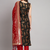 black fancy cotton silk kurta set