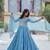 Sky   star georgette designer festive wear readymade suit