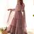 multicolor fancy pure georgette kurta set