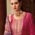 scarlet-red fancy viscose kurta set