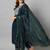 navy-blue fancy cotton silk kurta set