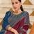 teal fancy viscose kurta set
