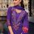 purple fancy viscose kurta set