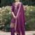 purple fancy viscose rayon kurta set