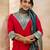Rani viscose rayon designer festive wear readymade suit