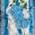 Blue Color  embroidery sequence work georgette Saree