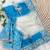 Blue Color  embroidery sequence work georgette Saree
