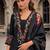 black fancy viscose kurta set