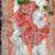 Light Orange Color  embroidery sequence work georgette Saree