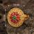 Traditional antique gold floral adjustable ring for women