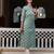 sea-green fancy silk blend kurta set