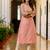 baby-pink fancy silk blend kurta set