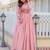 pink fancy pure silk kurta set