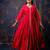 pink fancy silk blend kurta set