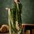 mehendi fancy organza kurta set