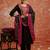 black fancy viscose rayon kurta set