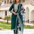 green fancy viscose rayon kurta set