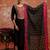 black fancy viscose rayon kurta set