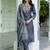 grey fancy cotton silk kurta set