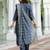 grey fancy cotton silk kurta set