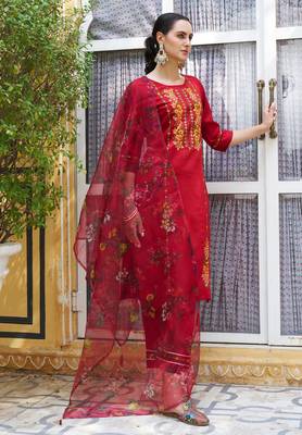 black fancy viscose rayon kurta set 2