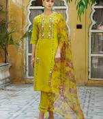 black fancy viscose rayon kurta set