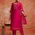 pink fancy viscose rayon kurta set