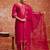 pink fancy viscose rayon kurta set