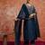 blue fancy viscose rayon kurta set