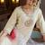 off-white fancy cotton silk kurta set
