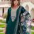 green fancy viscose rayon kurta set