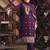 wine fancy georgette kurta set