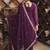 wine fancy georgette kurta set