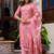 multicolor fancy blended cotton kurta set