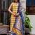 multicolor fancy blended cotton kurta set