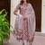multicolor fancy blended cotton kurta set