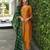 mustard fancy silk kurta set
